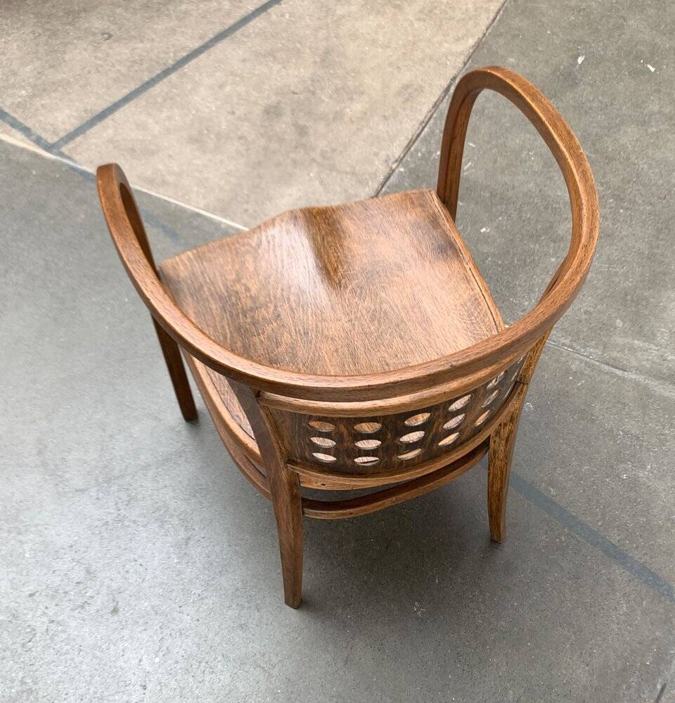 Art Deco Armchair Model 721 by Otto Wagner for J&J Kohn, 1900s