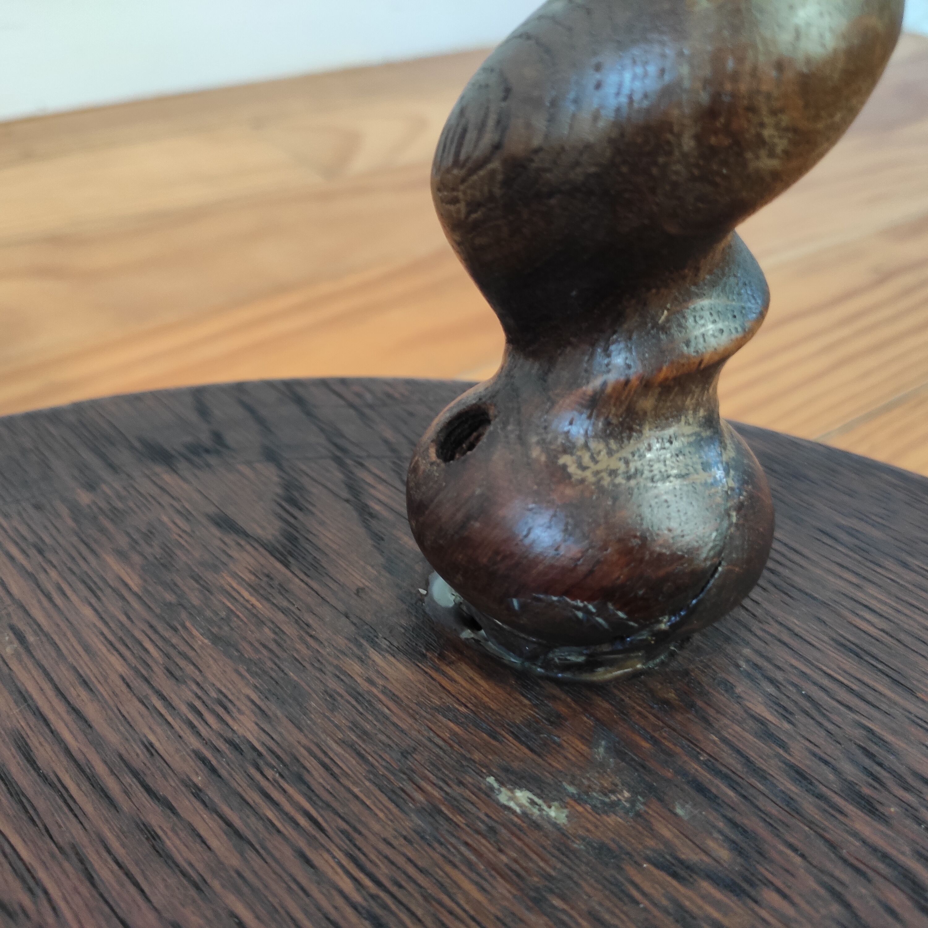 Brutalist tripod stools