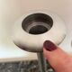 Ikea brushed aluminum candle holders kagla model