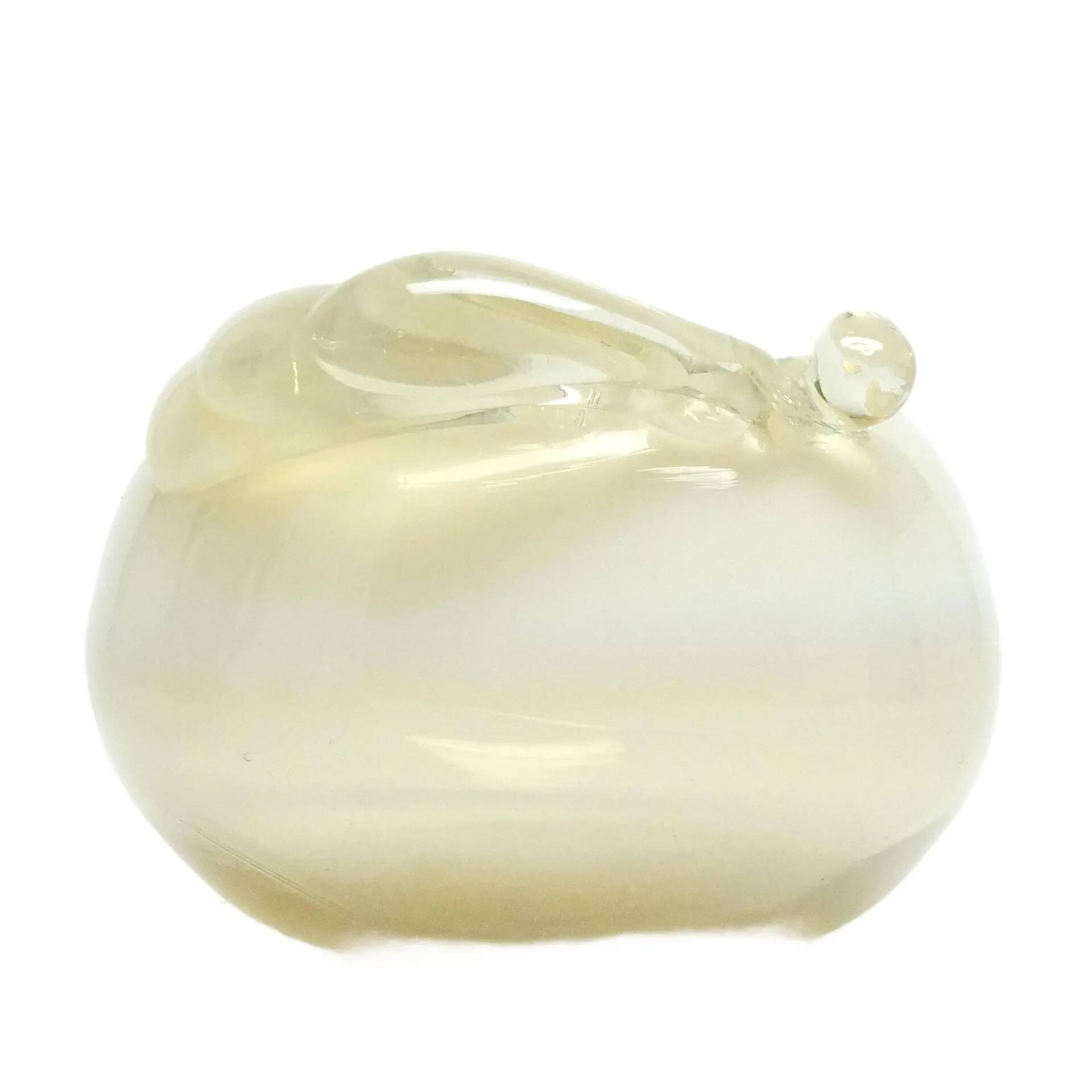 Postmodern vase, glass, designed by B. Świstacka, Poland, 1970s