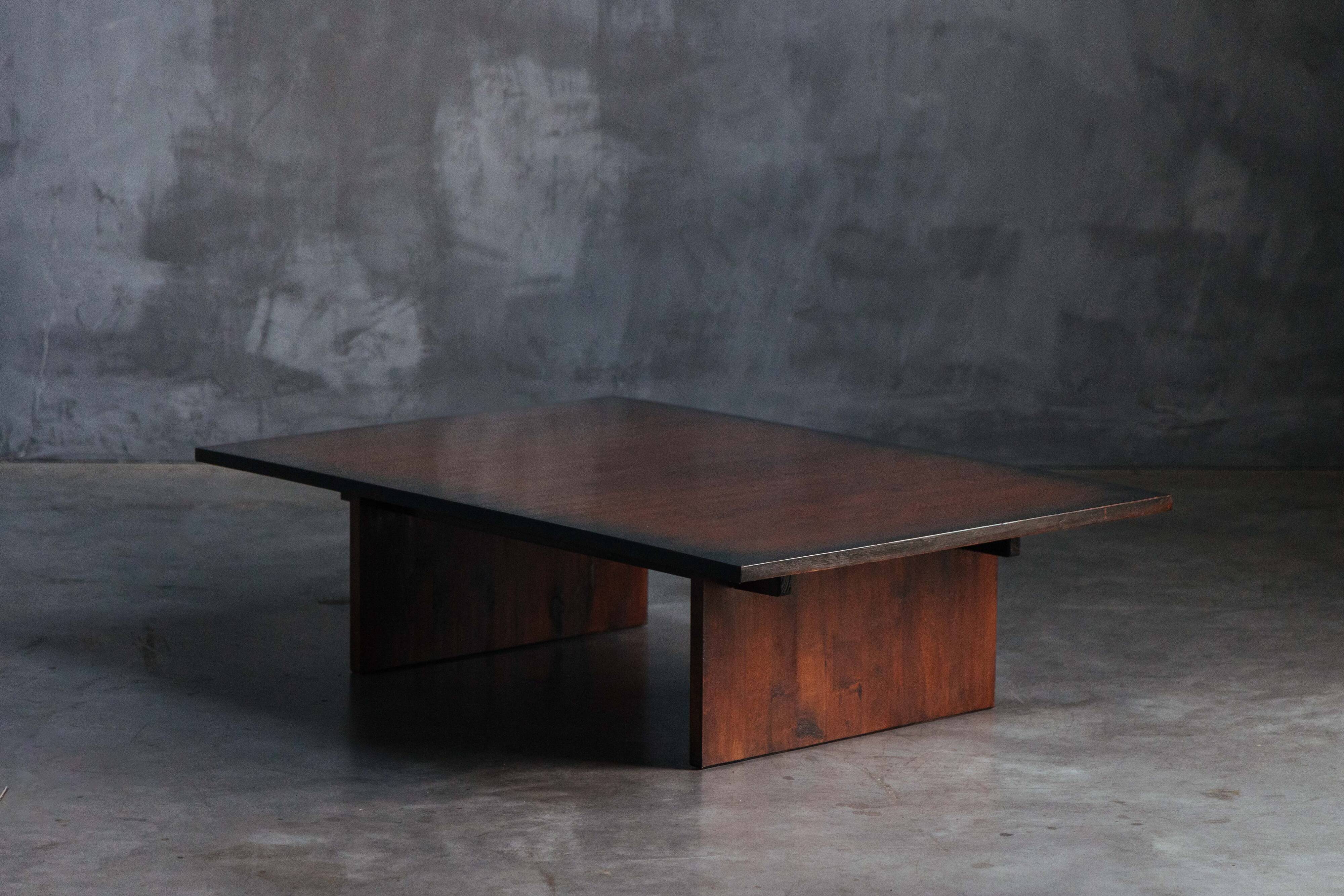 Bamboo Coffee Table by Axel Vervoordt, Belgium, 1980s