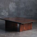 Bamboo Coffee Table by Axel Vervoordt, Belgium, 1980s