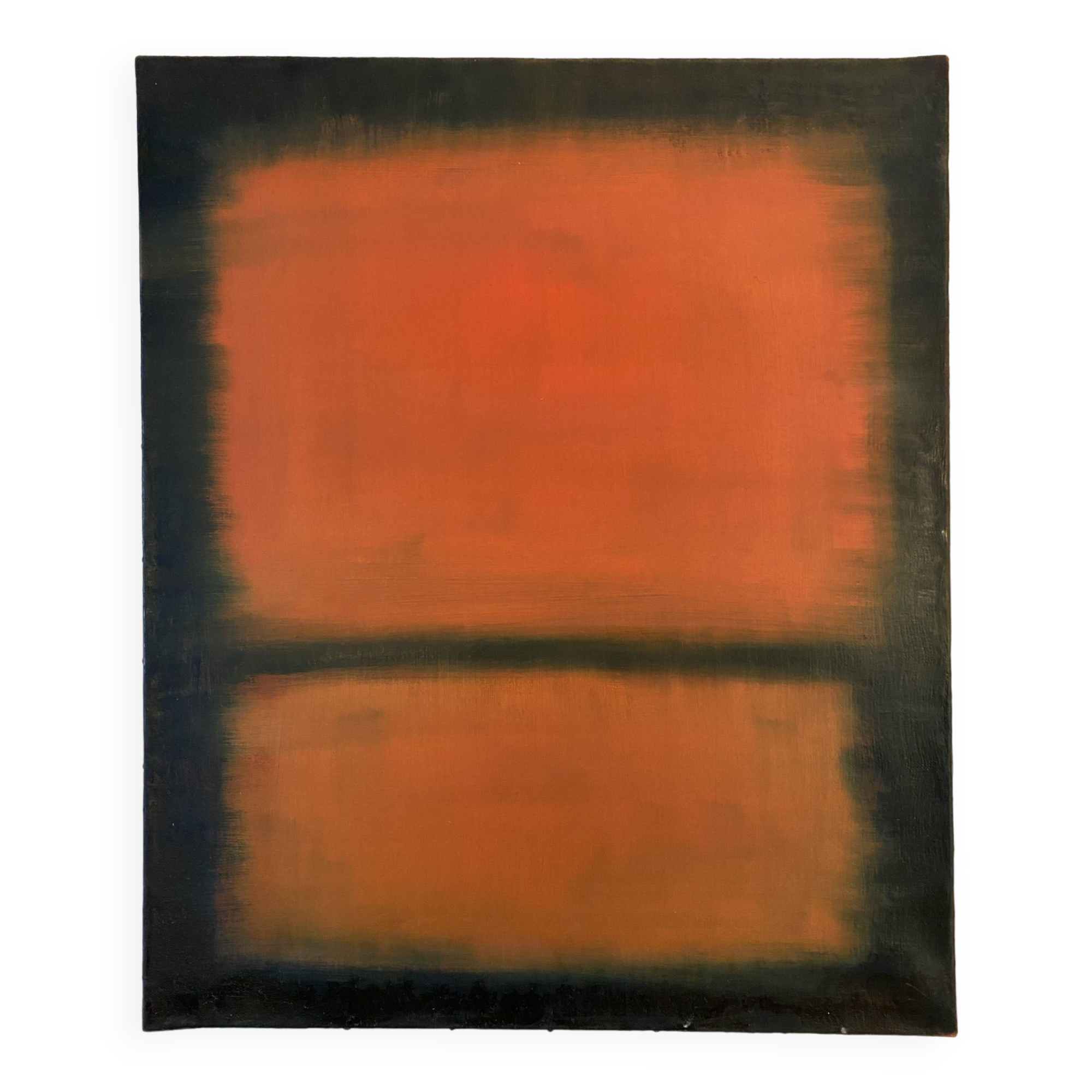 American abstract expressionism inspired oil painting