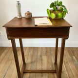 XXth century beech wood desk console