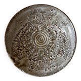 Ceramic bowl and plate with Baudouin owl decoration, 1960