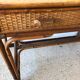 Bureau ancien en rotin