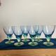 Ensemble de 6 verres à eau vintage italien