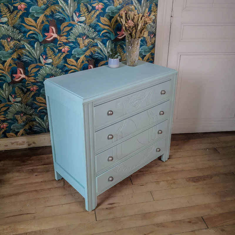 Art Deco chest of drawers