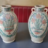 Paire de vases ovoïdes