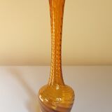 Vase soliflore en verre vrille