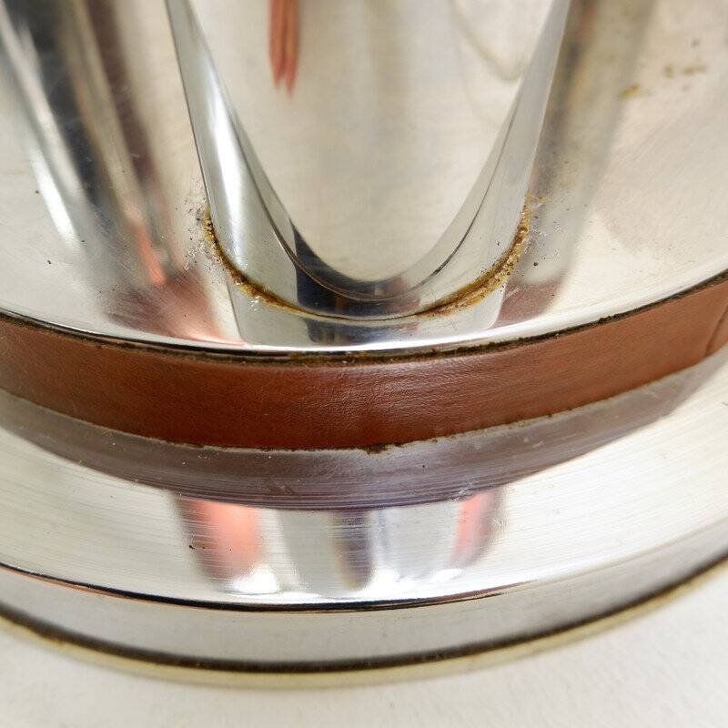 Lampadaire vintage Space Age – Carlo Nason pour Mazzega (1970)