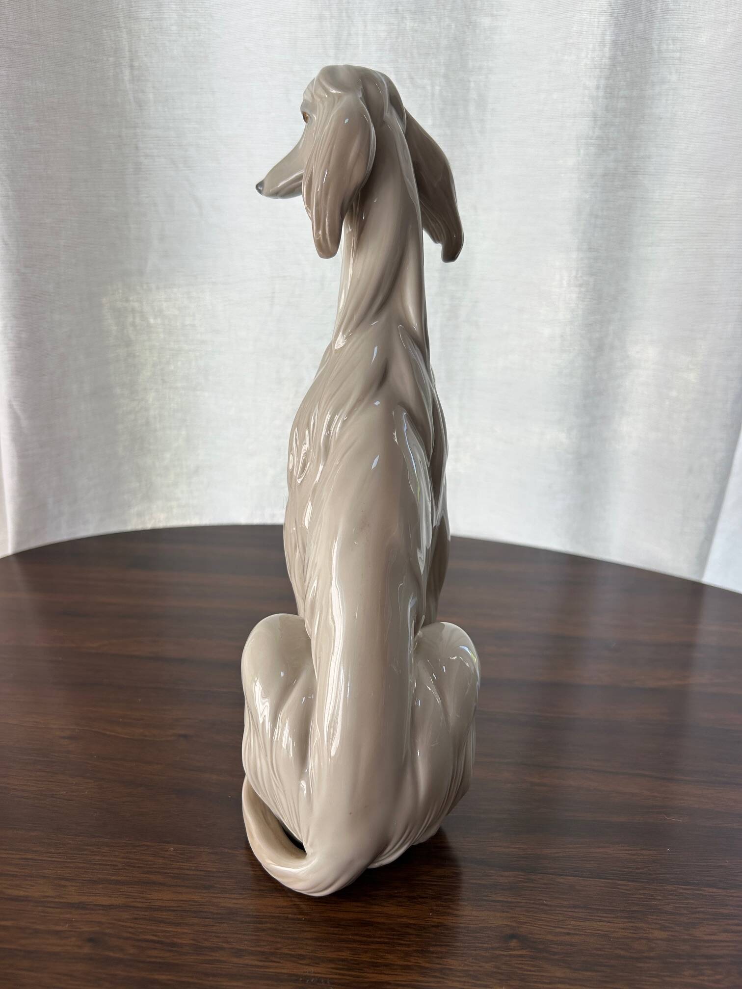Ceramic greyhound by Juan Huerta