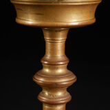 Vintage candle holder copper alloy