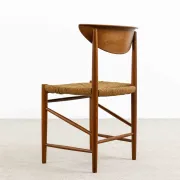 Chair Model “316” by Peter  Hvidt & Orla Molgaard-Nielsen in Teak