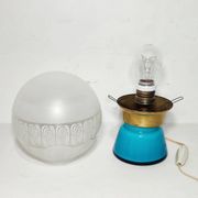 Lampe de table en cristal. Espagne, années 1950.
