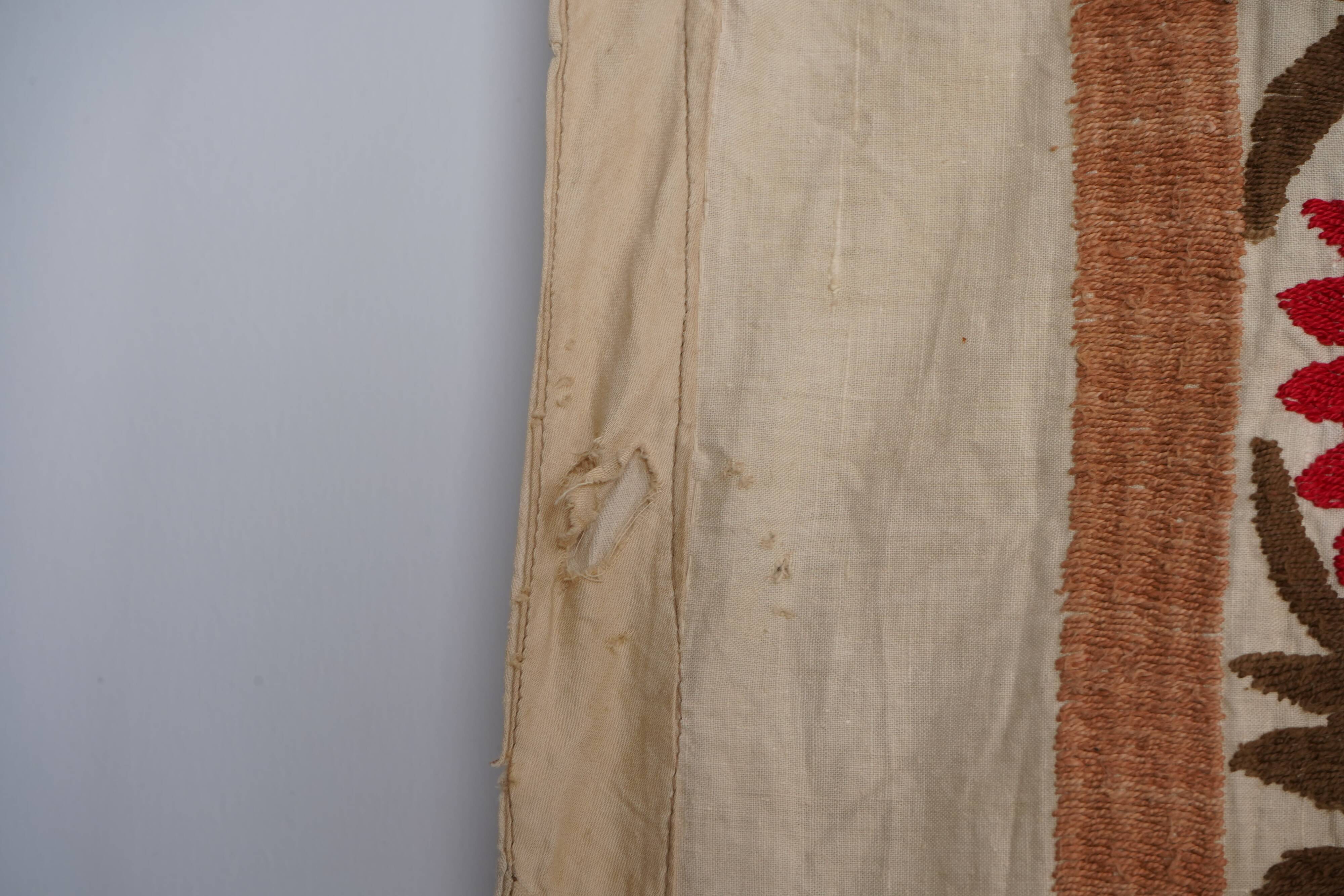 Hand-knotted rug, vintage Turkish rug 228x355 cm