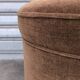 1960s velvet pouf