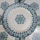 Set of 6 flat plates Badonviller – "oriental" model
