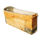 Baignoire bois et zinc