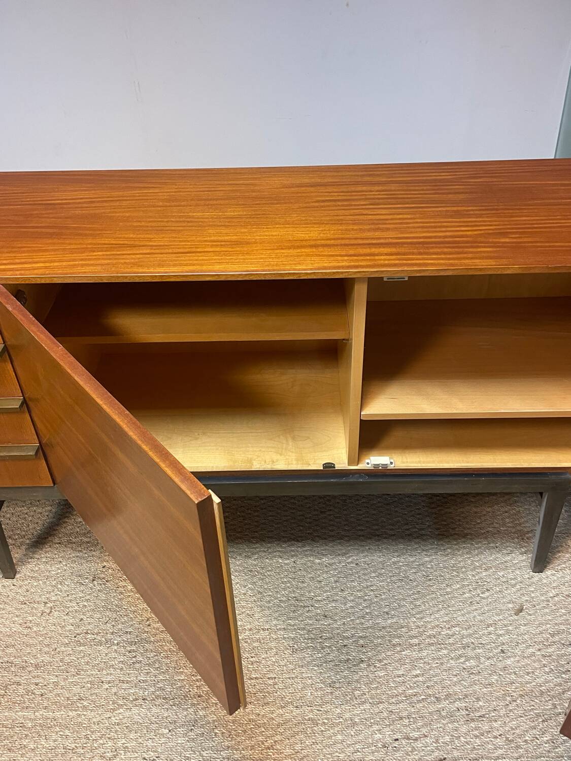 Vintage sideboard by Frantisek Mezulanik for UP Zavody, 1960s