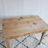 Renovated wooden table