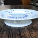 Low earthenware compotier Saint-Amand Nord Barbeau early twentieth century