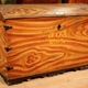 Former large Italian lase chest from the 19th century