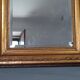 Old mirror beveled frame louis xvi style gilded stucco wood 58x48,5 cm sb