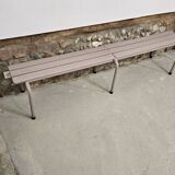 Light purple revamped school bench 1970 adult size