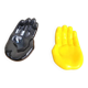 Vintage ceramic hand-shaped pair of catchalls.