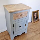 Meuble confiturier pin massif style Alpin