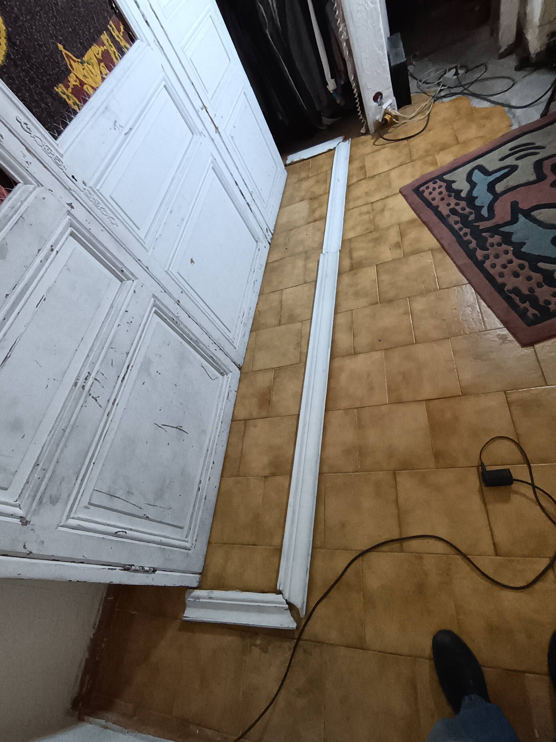 Hallway wardrobe, late 19th/early 20th century