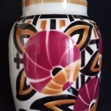 Keller & Guérin Luneville - Art Deco vase model "Pergola"