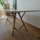Vintage design table (Style Ouelette X Etch&Bolts) + Chairs