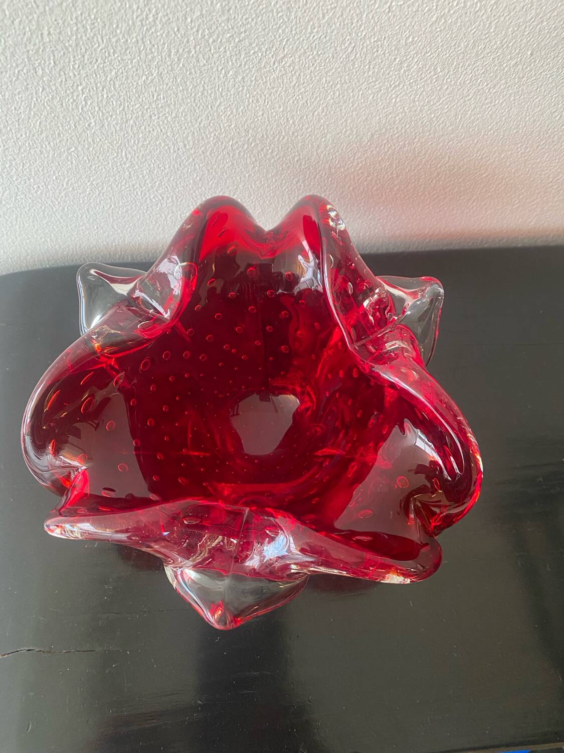 Vintage murano empty pocket by sommerso