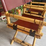 2 Lyda Levi McGuire Director’s Chairs - Leather