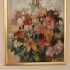 Original Swedish Oil on Canvas – “Bloom” by Pia H. Campbell – Signed