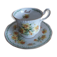 Queen's March Daffodil English porcelain tea cup