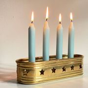 Vintage Brass Candlestick for 4 Candles