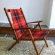 Vintage Folding wooden chair