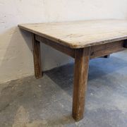 Antique solid wood coffee table – farmhouse table