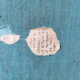 Vintage Yellow Fabric Armchair: Mid-Century Modern Lounge Chair