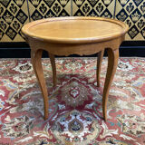 Louis XV cherry pedestal table