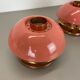 set of 2 unique PINK spot STILNOVO Style Ceiling Light Flushmount, Italy