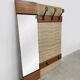 Vintage wall coat rack hall wardrobe 1960