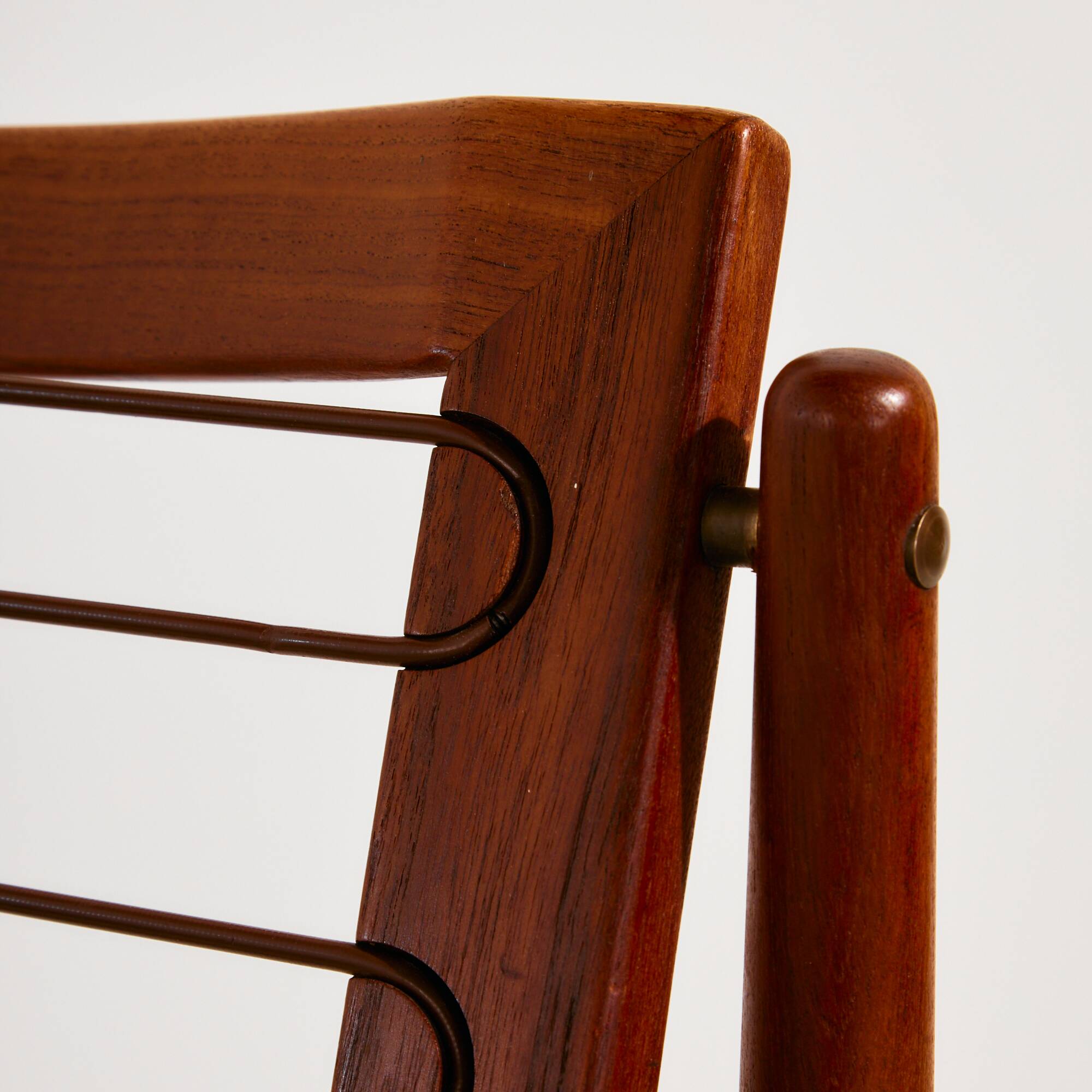 Restored teak armchair by Arne Vodder for Glostrup Møbelfabrik