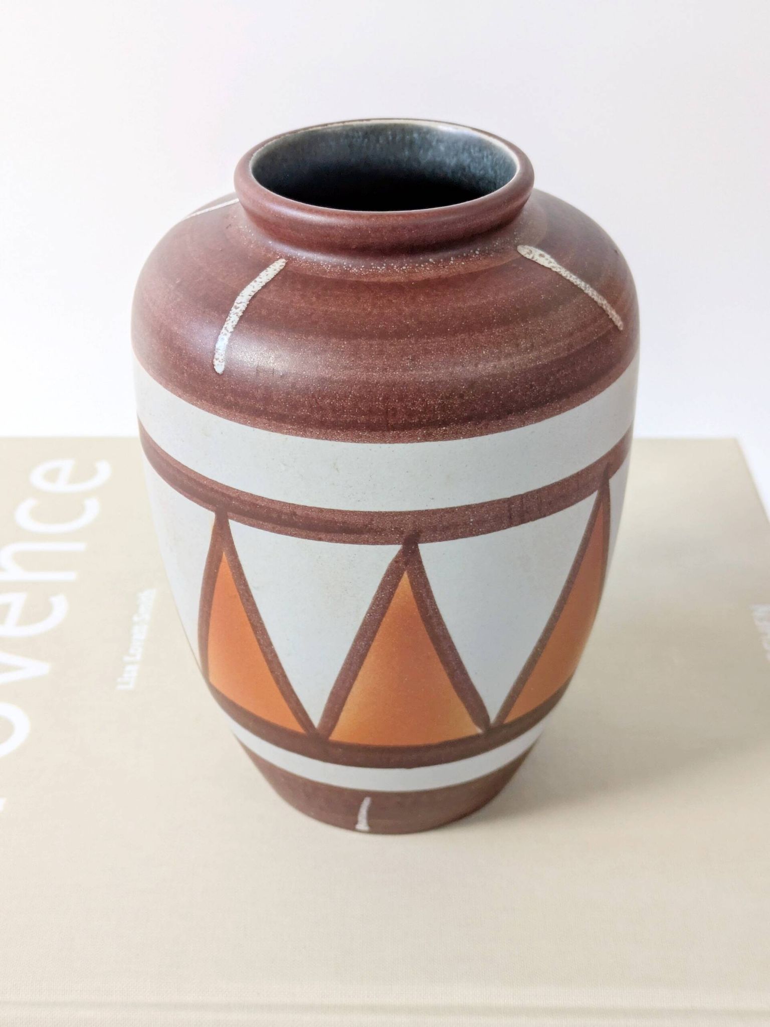 Ceramic vase from the 1960s, Ilkra, West Germany