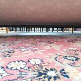 Large vintage convertible sofa bed, 70s, Czechoslovakia