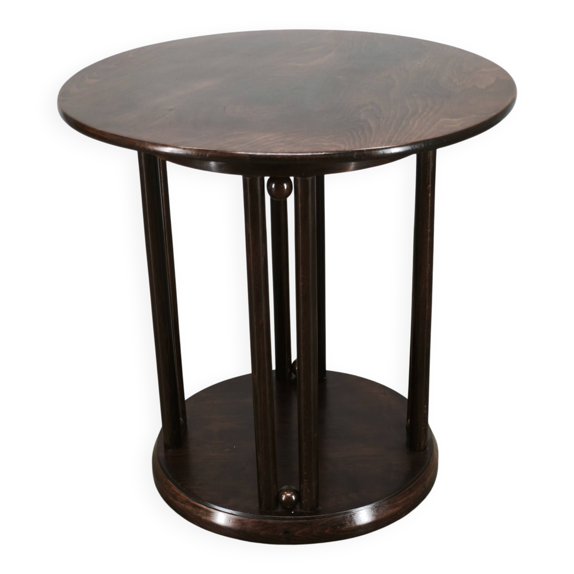 Fledermaus Vienna Secession Table Attributed to Kohn or Thonet, circa 1900