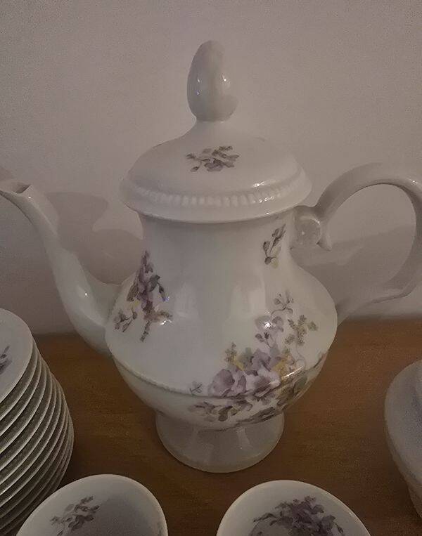 Radegonde Limoges porcelain coffee service